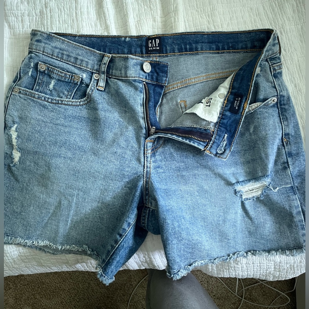 Gap jean shorts